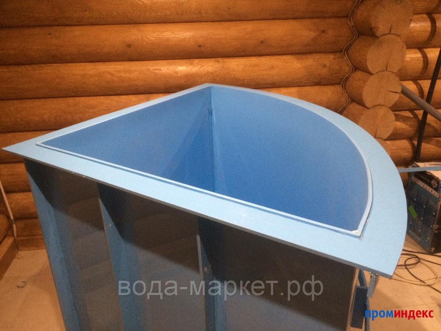 Купель ПВХ 1200х100