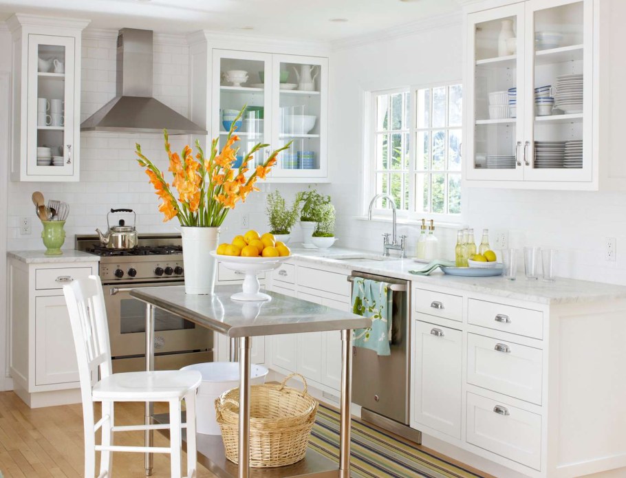 Хоумстейджинг небольшой студии столовой