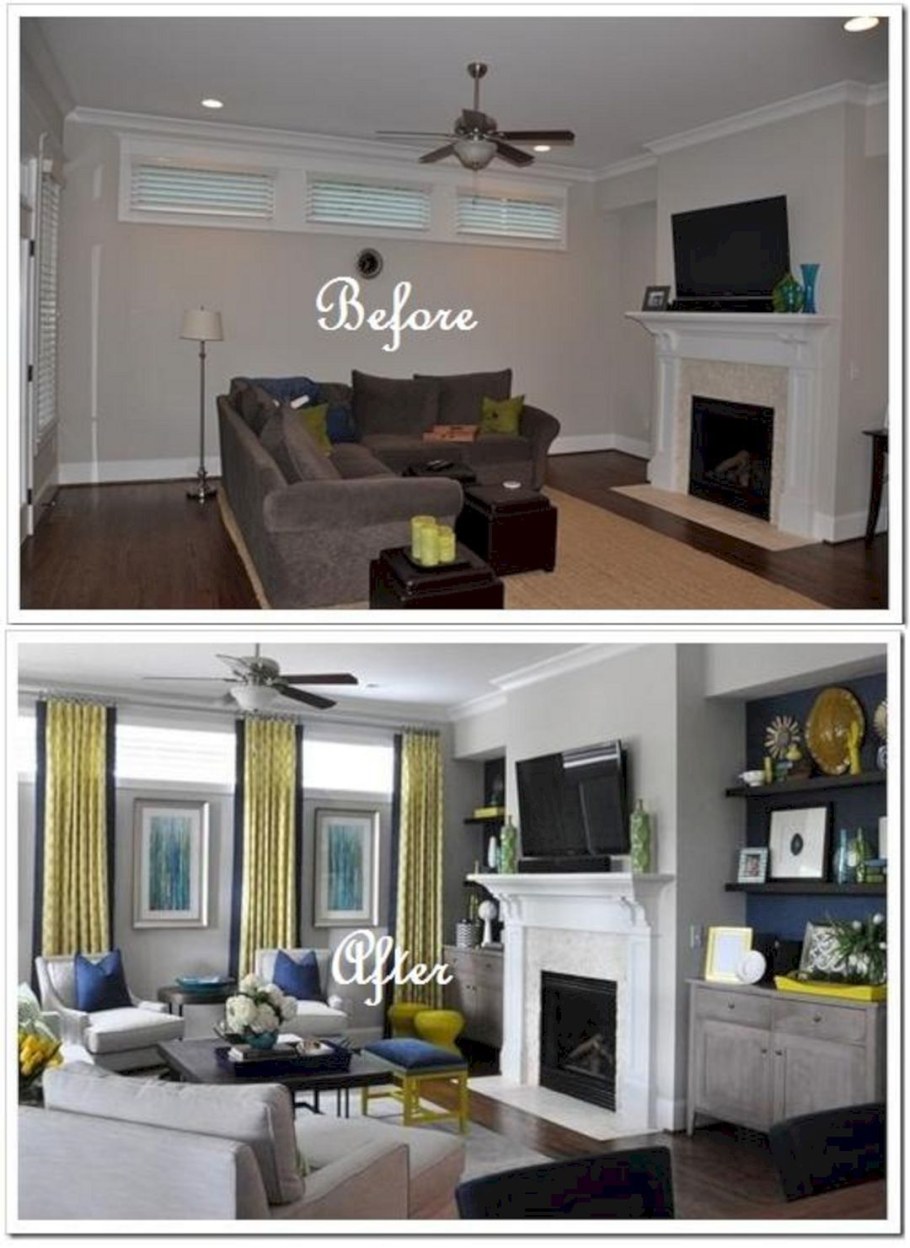 Интерьер квартиры до и после