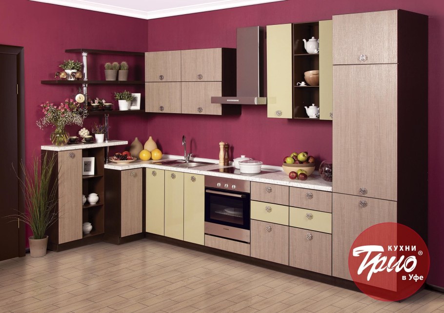 Кухни Ульяновской мебельной фабрики трио