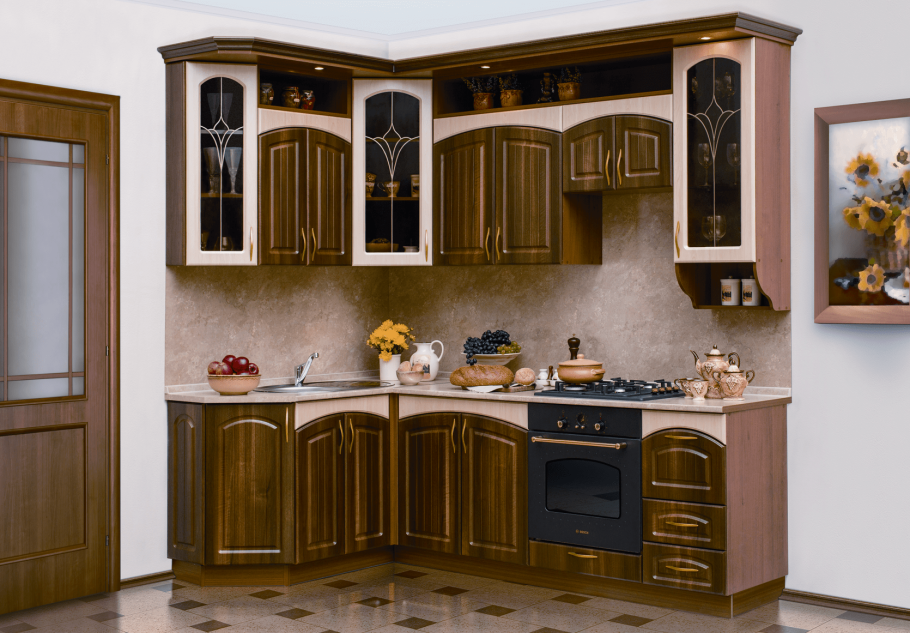 Кухня МДФ Амелия