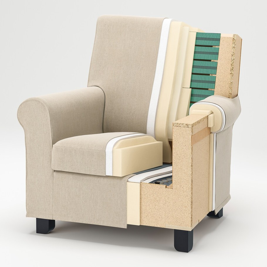 Кресло икеа Гронлид