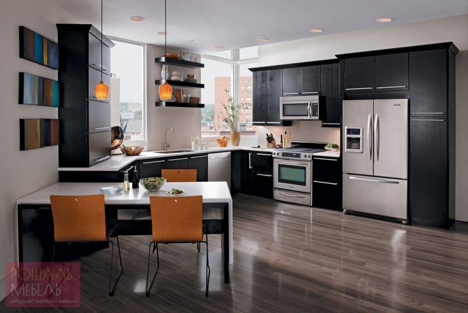 Современный кухонный интерьер