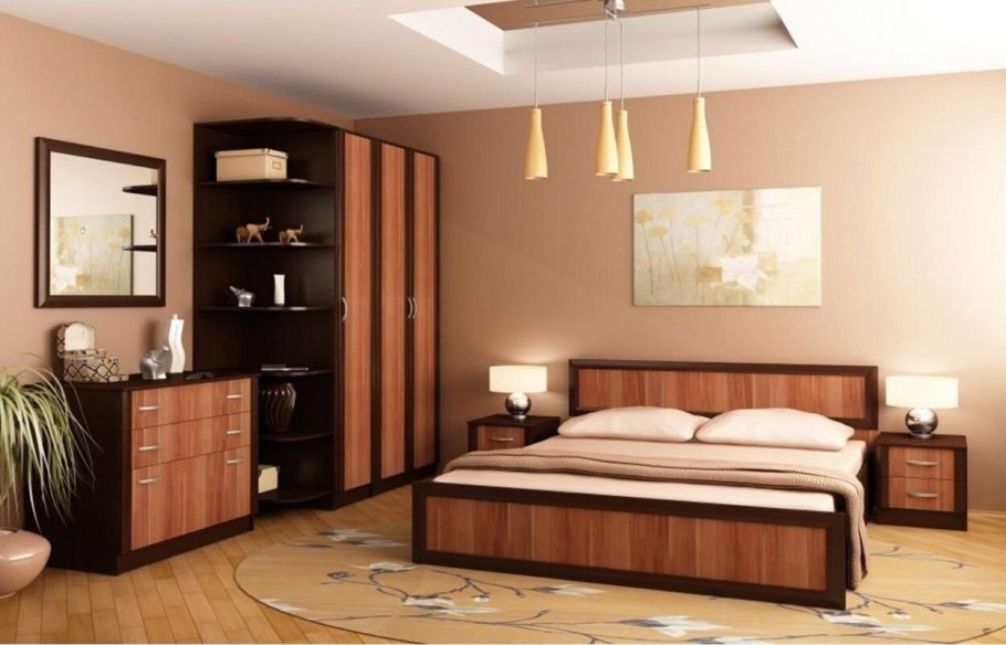 Спальня Валерия 5 орех