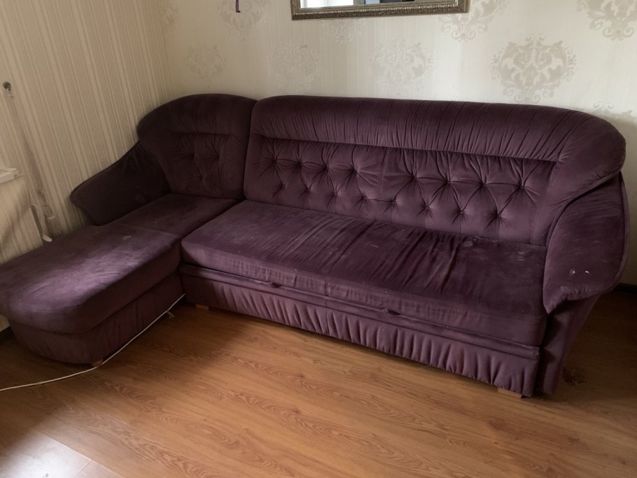 Диван угловой Балашов мебель даром