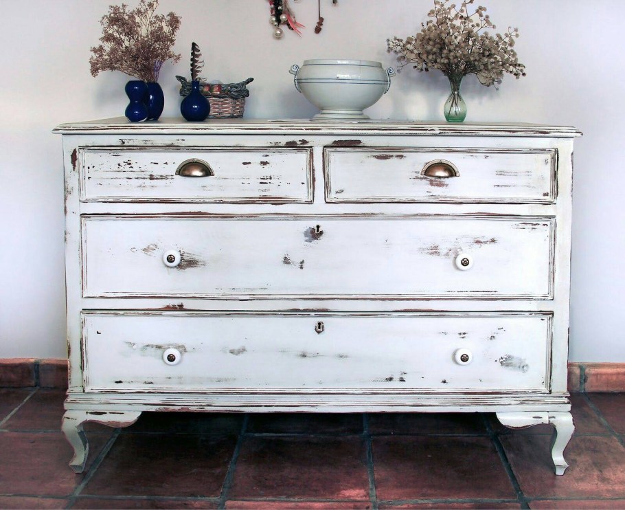 Состаривание мебели в стиле Прованс