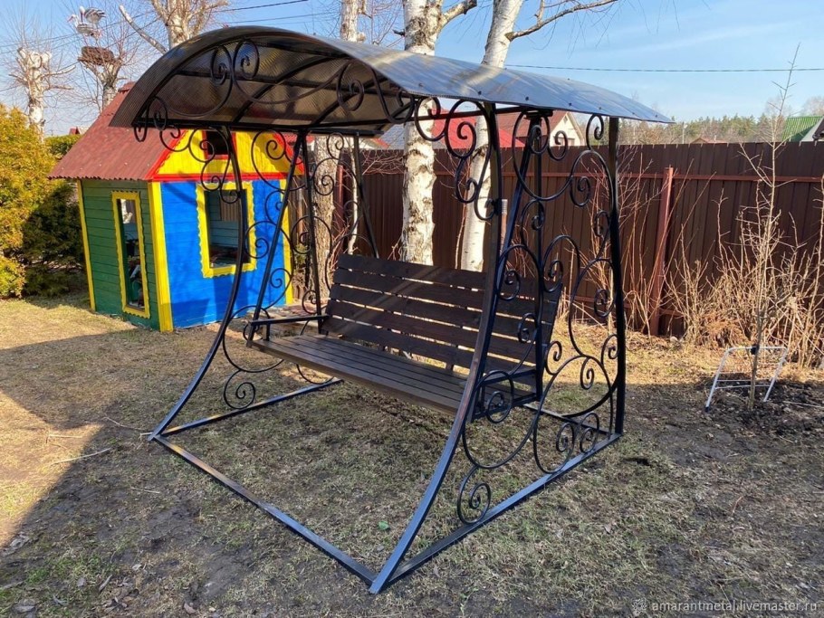 Навес парковый база 2+ качели