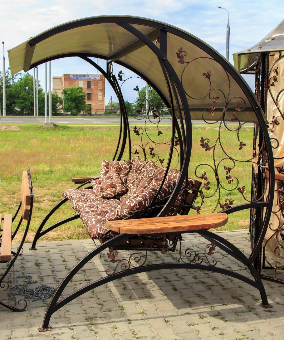 Кованная качеля