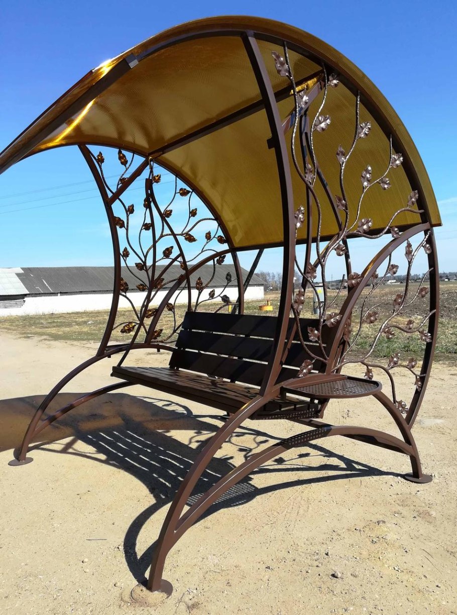 Кованые качели