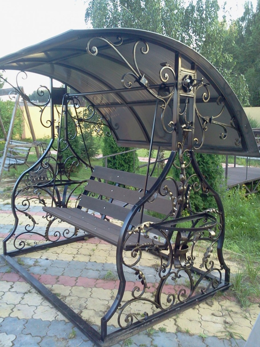 Кованые качели