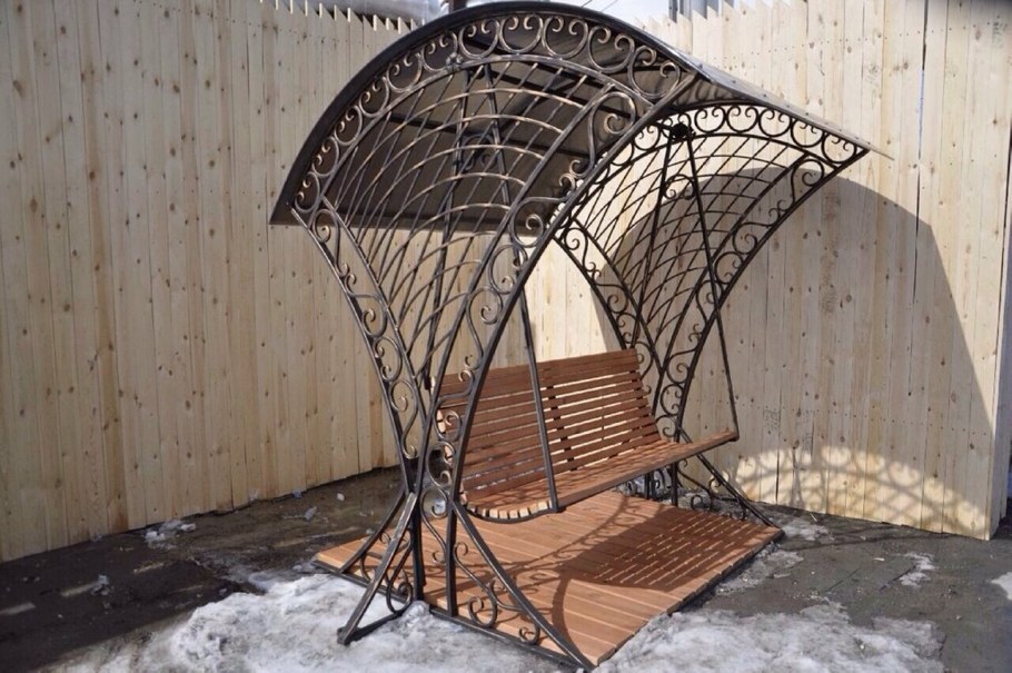 Качели кованые СКК-14