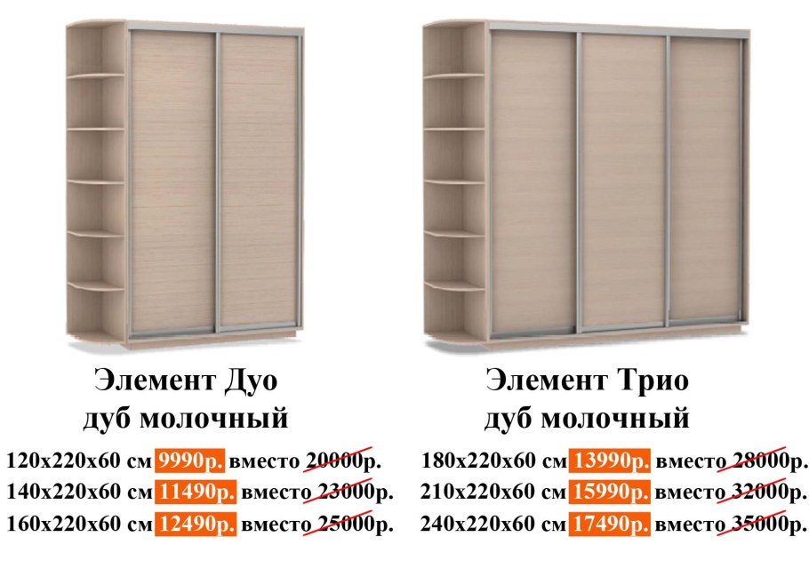 Е1 шкаф 160 Элит