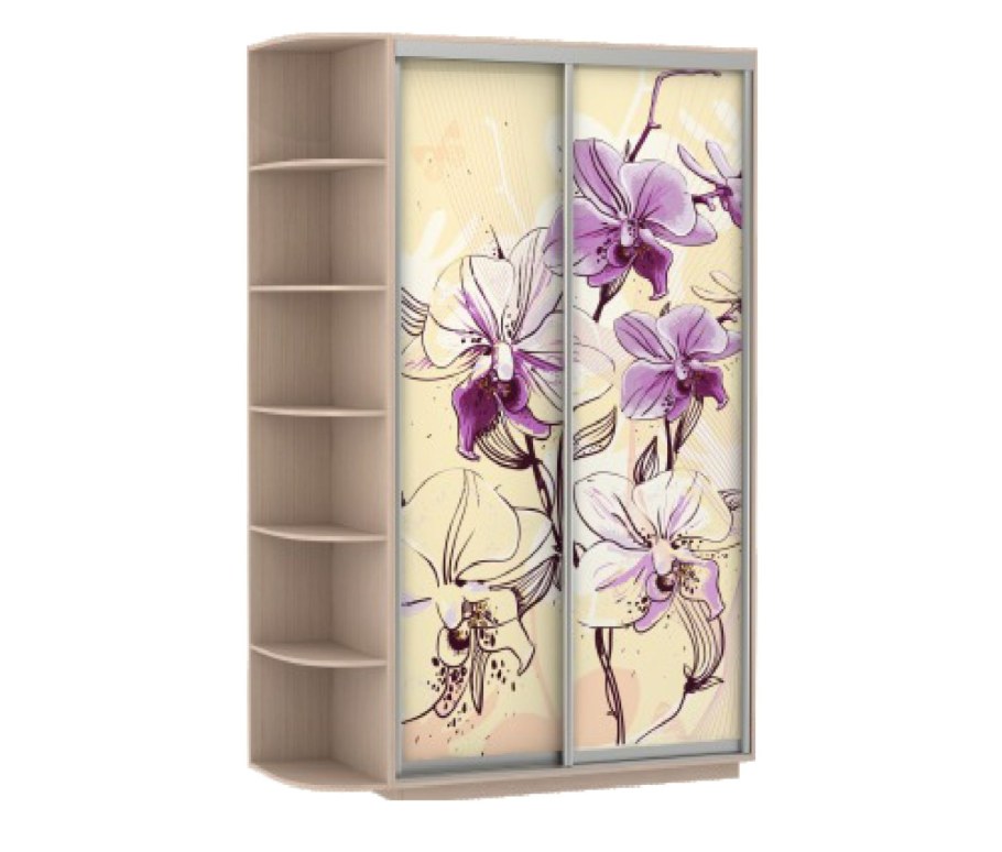 Шкаф е1 ясень шимо светлый