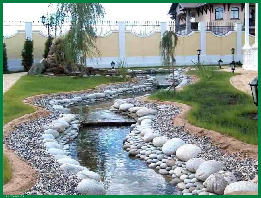 Ландшафтный рокарий Каскад ручьев