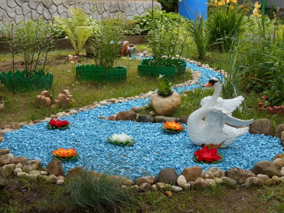 Каменный ручей ландшафтный