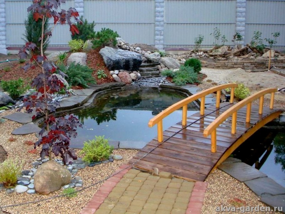 Каскад искусственный водопад