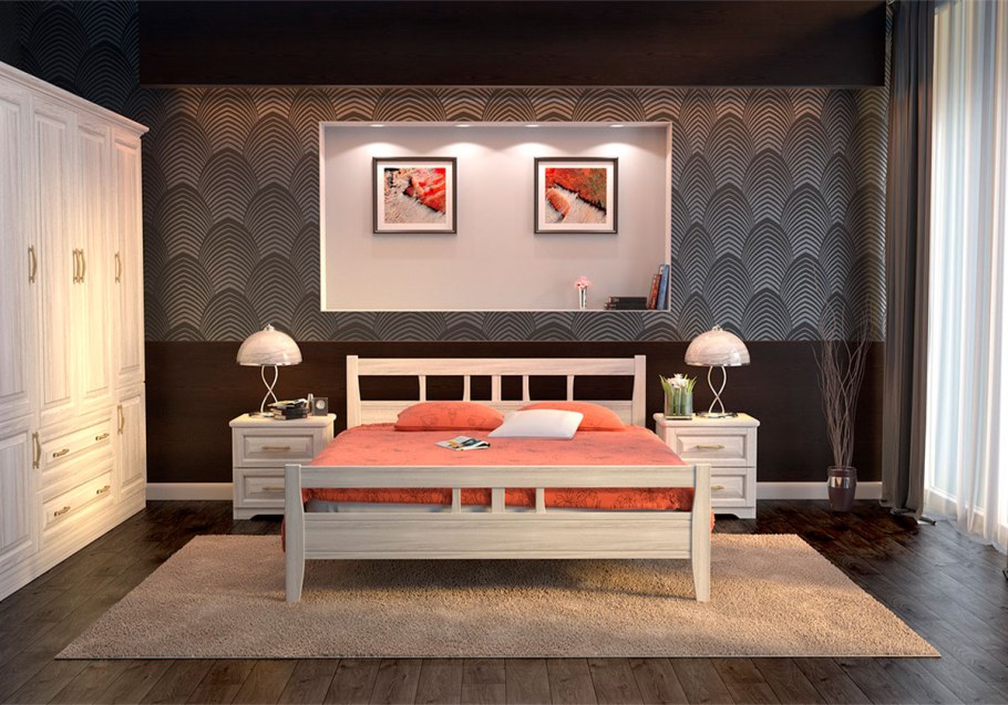 Дримлайн кровать ясень