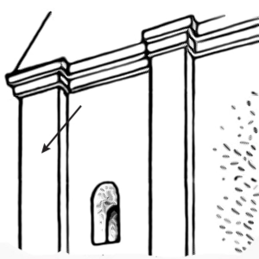 Рустованные лопатки в архитектуре это