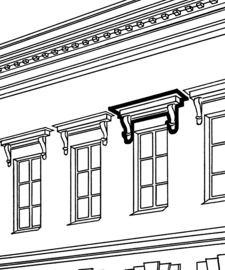 Сандрик в архитектуре это