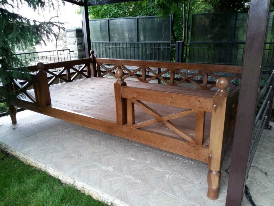 Круглая беседка