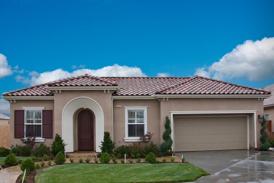 Крыши одноэтажных домов