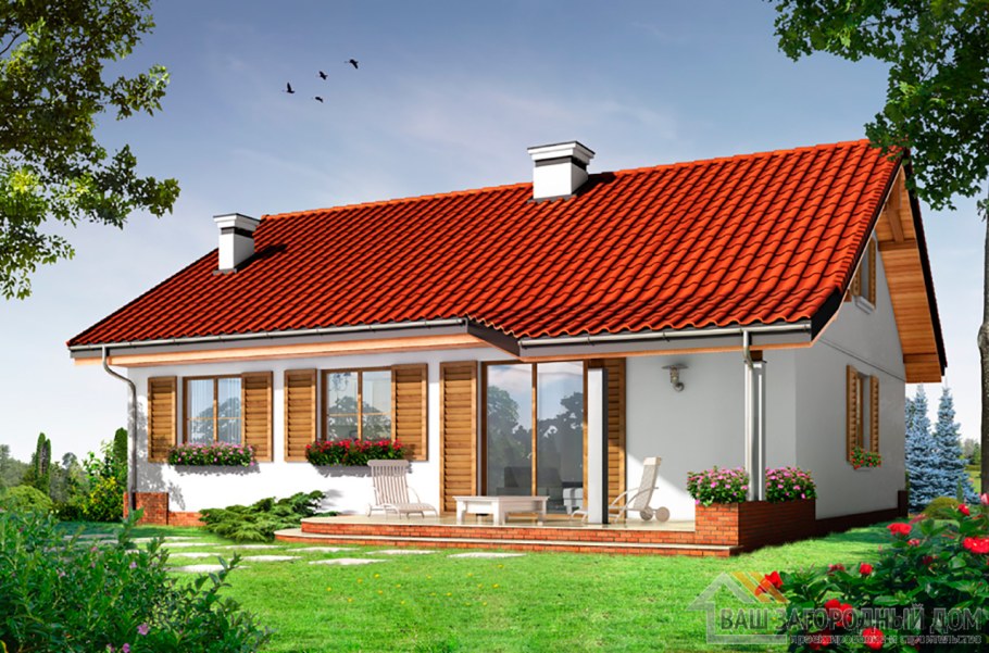 Крыши для одноэтажного дома Валовая