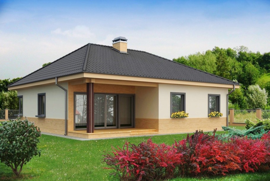 Z500 проекты одноэтажных домов из кирпича