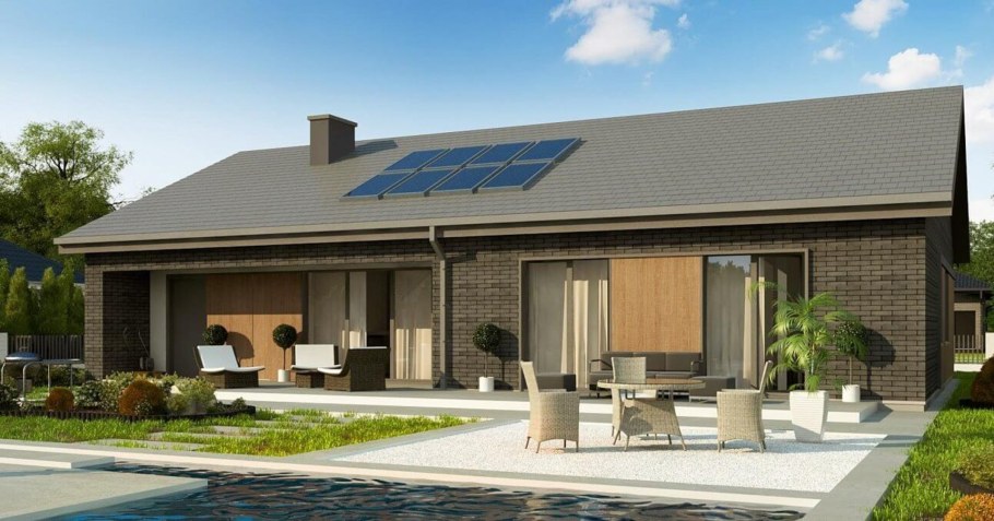 Одноэтажный коттедж «Лури