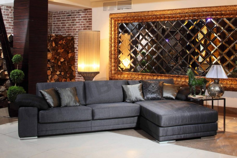 Угловой диван в зал