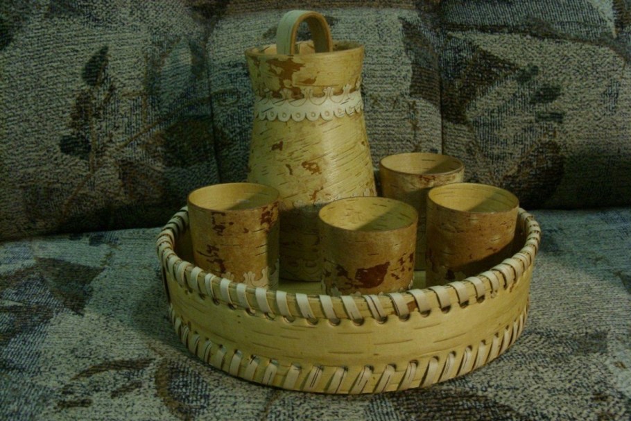 Шемогодская резьба по бересте Великий Устюг