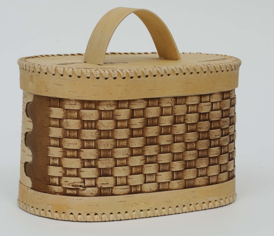 Хлебница из бересты Великий Устюг Церковь