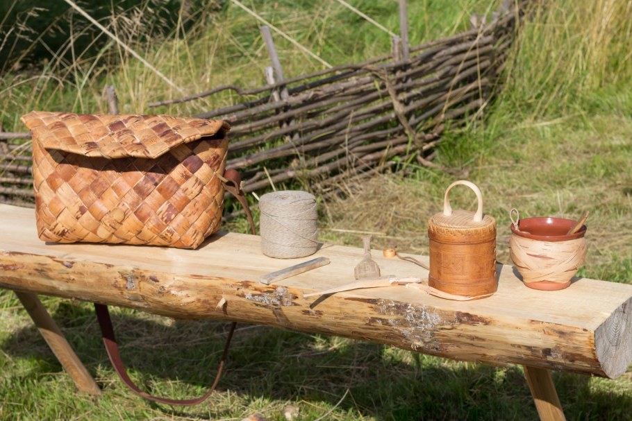 Изделия берестяной коры