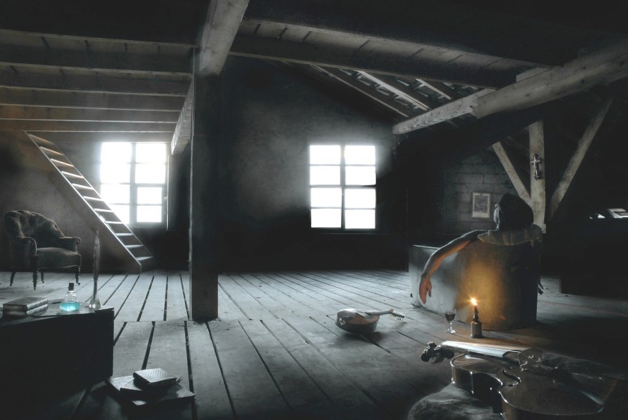 Мрачный чердак