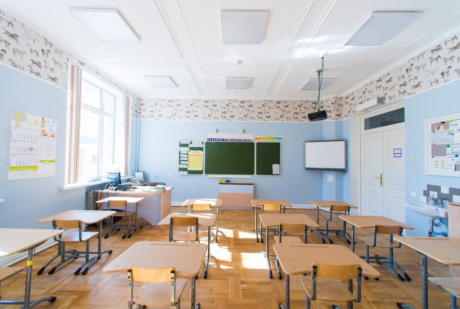 Частная школа внутри
