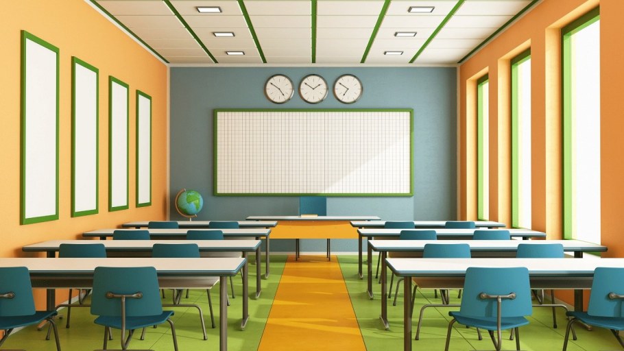 Интерьер классной комнаты в школе