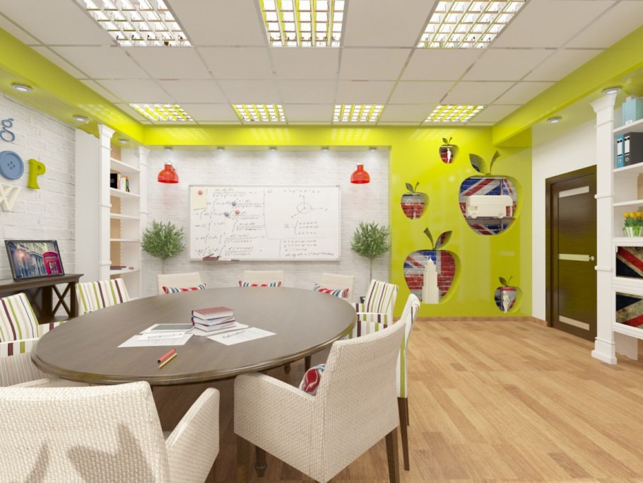 Школа иностранных языков интерьер