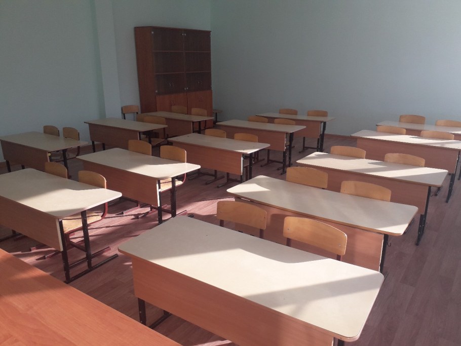 Ремонт класса в школе