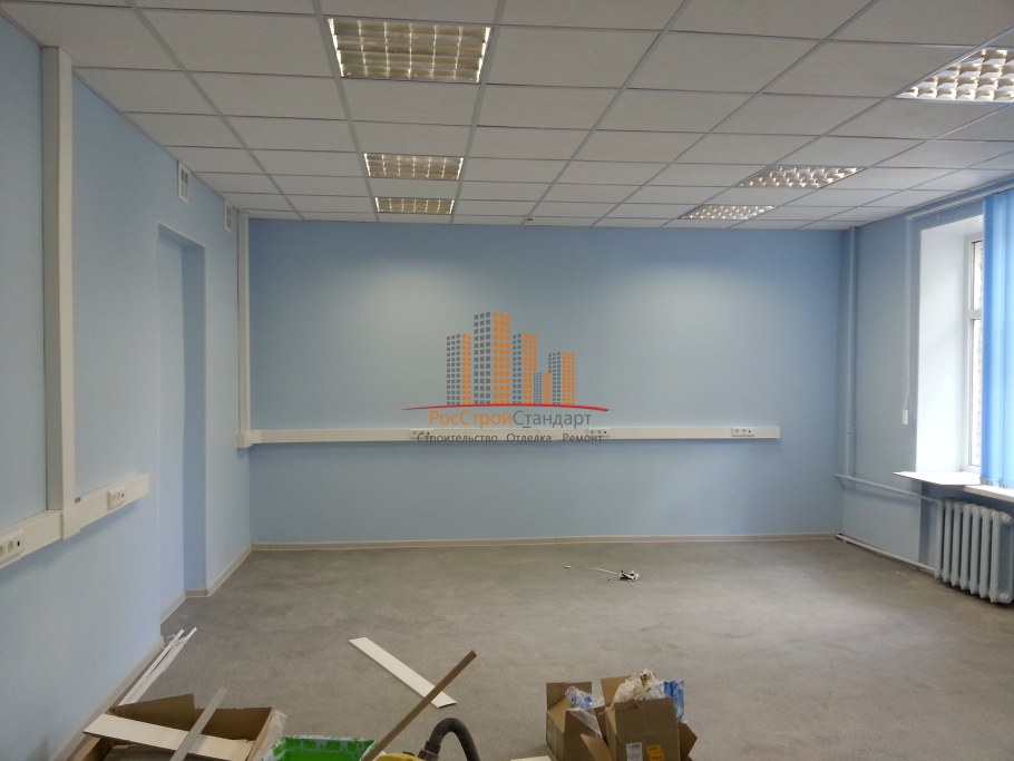 Покрасить стены в кабинете