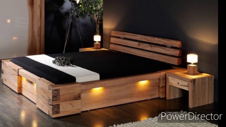 Кровать из дерева