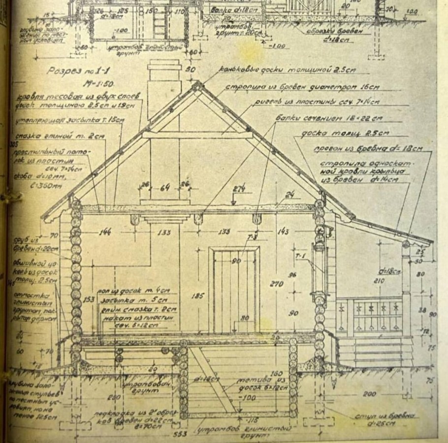 Типовой проект жилой дом колхозника