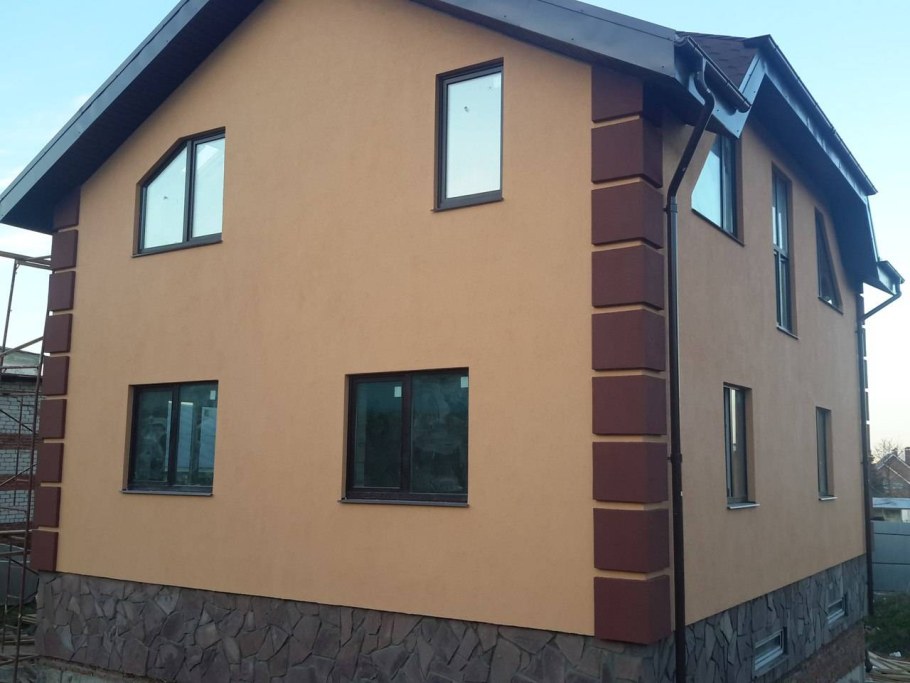 Фасады домов из короеда