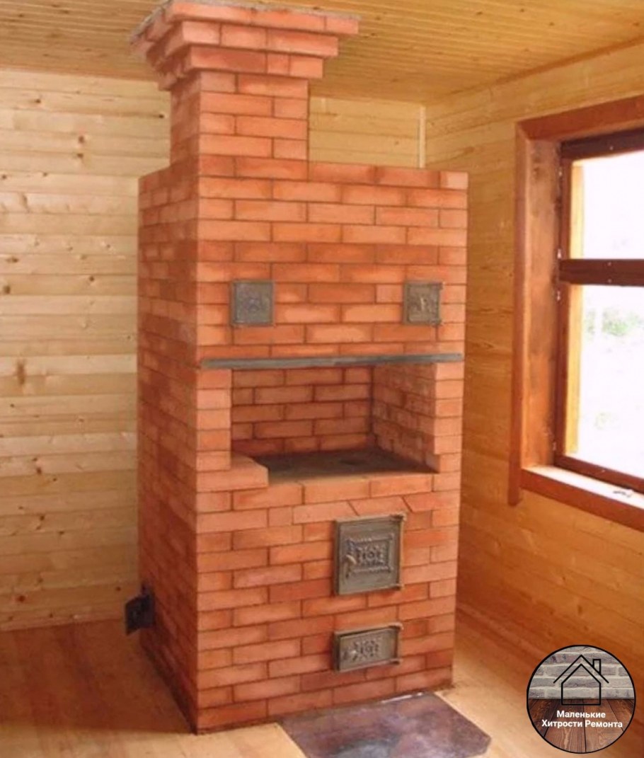 Печь с варочной плитой