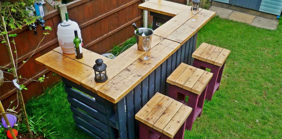 Барная стойка на даче