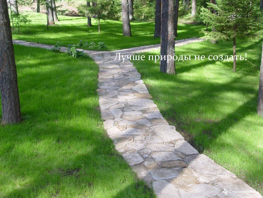 Садовые дорожки из камня