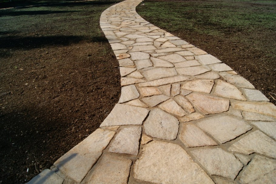 Плитняк дорожки ландшафт