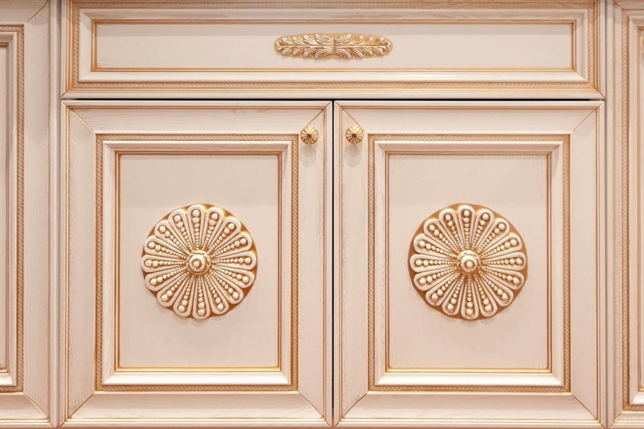 Кухонные фасады с патиной