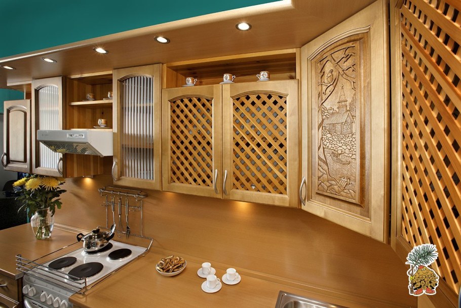 Резной кухонный гарнитур