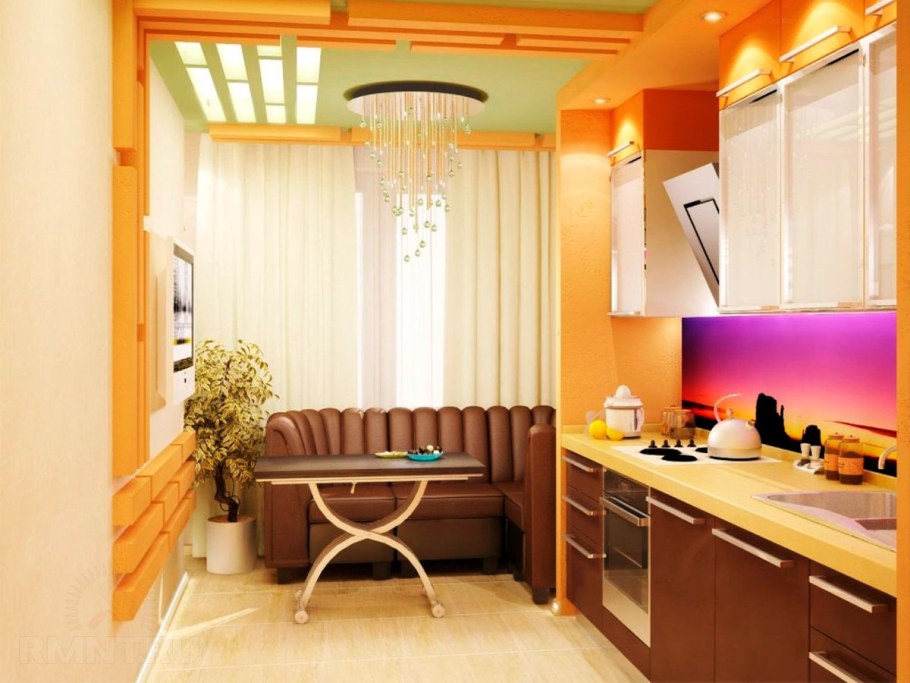 Соединение балкона с кухней