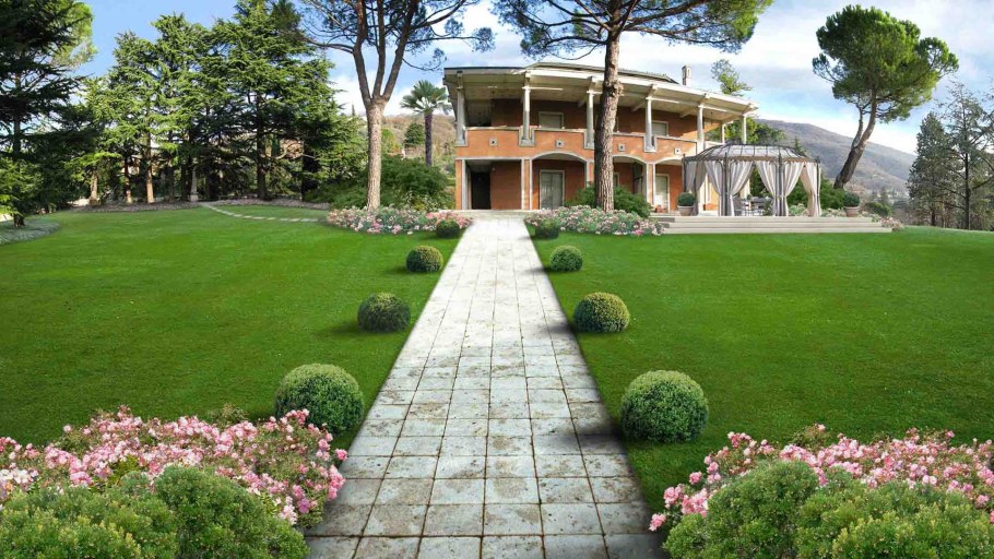 Поместье территория ландшафт Англия