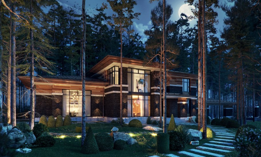 Особняк в стиле неоклассицизм